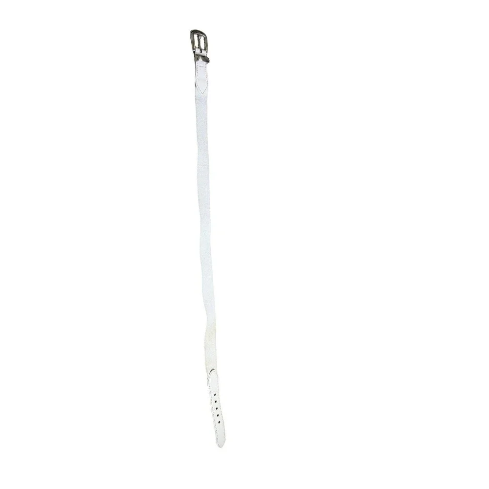 Canterbury Golf Women's Belt Size XSmall White 114027-7 Sliver Buckle